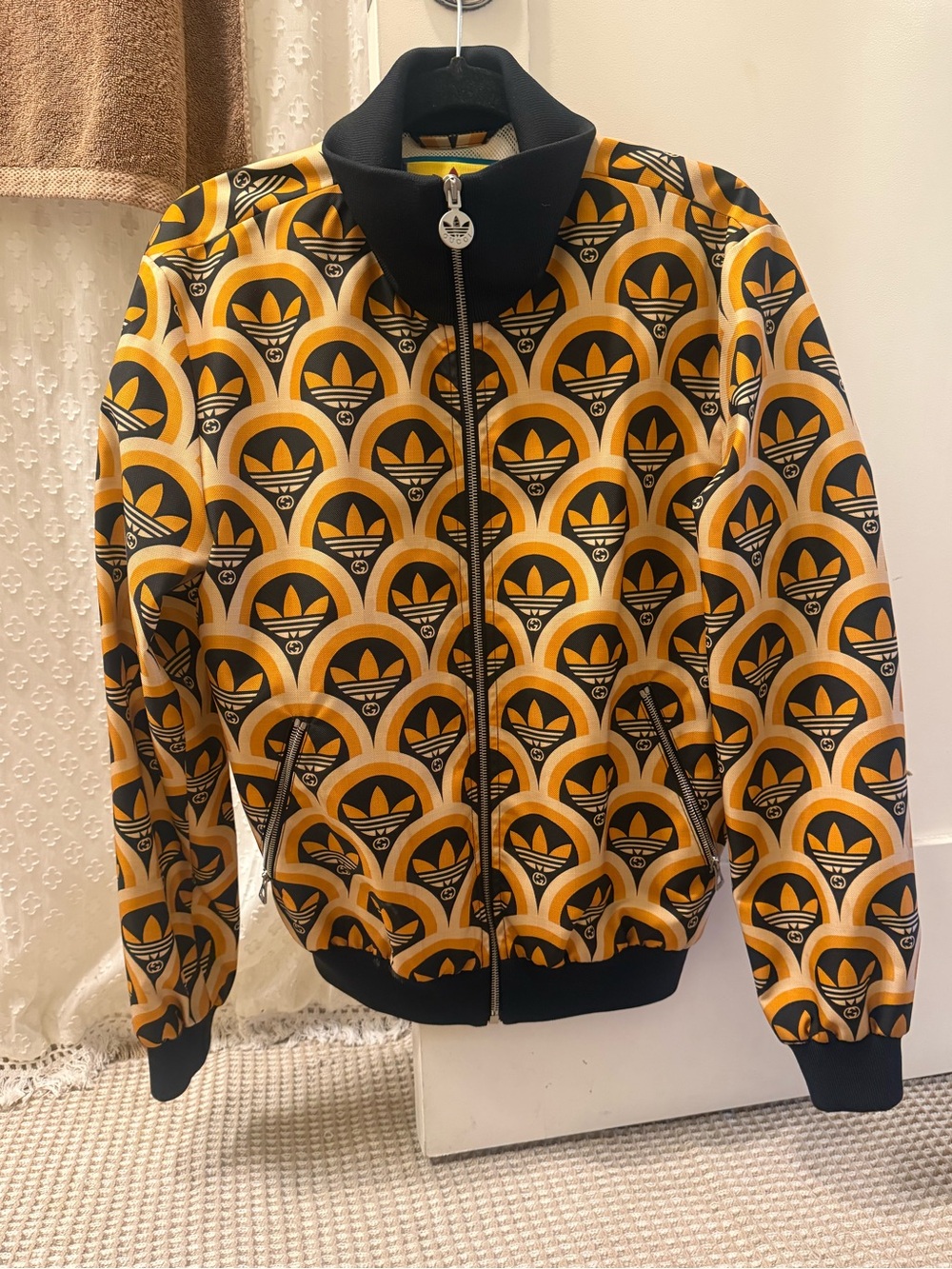 Gucci x Adidas Trefoil Logo Track Jacket